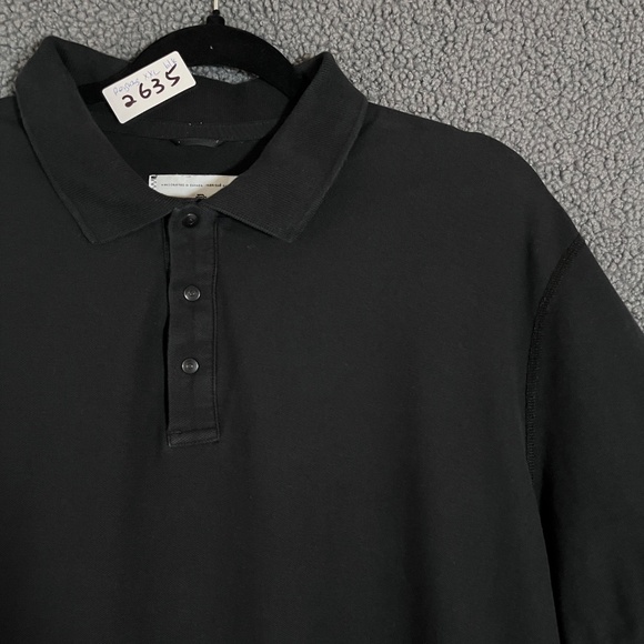 Reigning Champ Polo Shirt - Men's Size XXL - Black - Picture 2 of 9